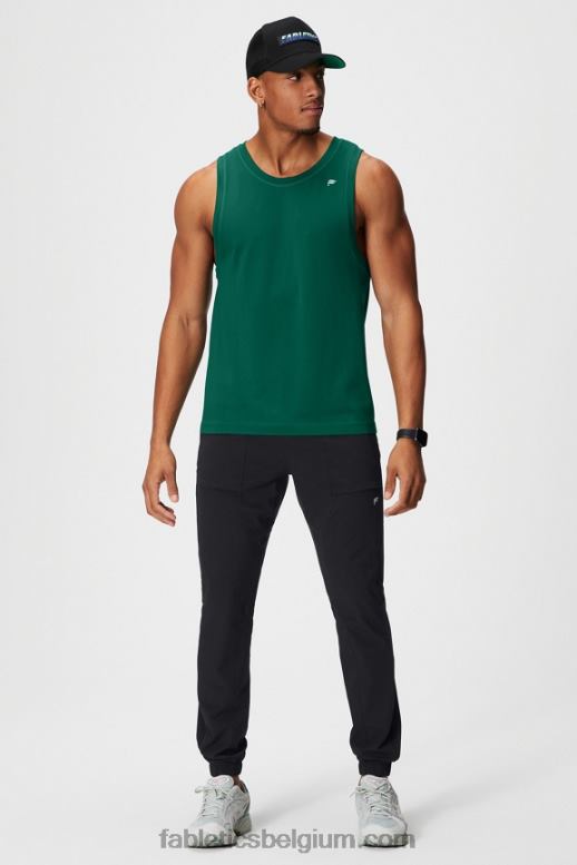 fairway groen Heren de trainingsdagtank Fabletics LH20J3392