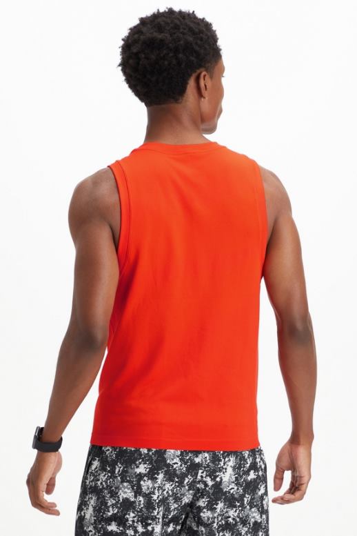 gloeiend rood explodeerde Heren de trainingsdagtank Fabletics LH20J3395
