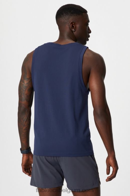 marine ovaal Heren de trainingsdagtank Fabletics LH20J3388