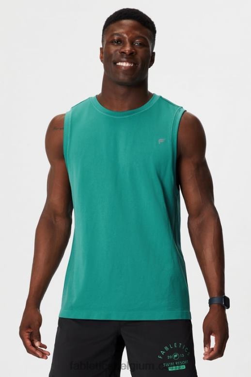 miami getij Heren de trainingsdag spiertank Fabletics LH20J3371