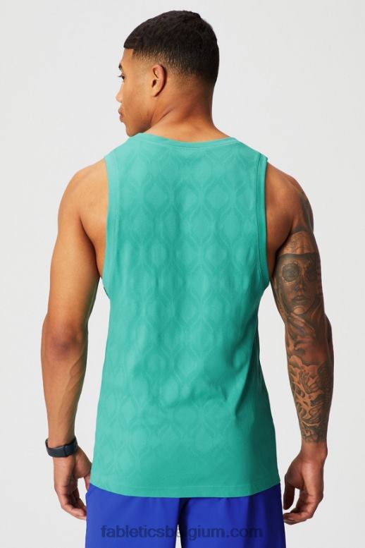 miami groen kasteel Heren de trainingsdagtank Fabletics LH20J3391