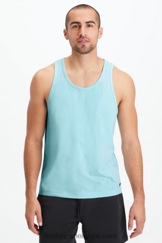 noords blauw Heren de 24-7 tank Fabletics LH20J3386