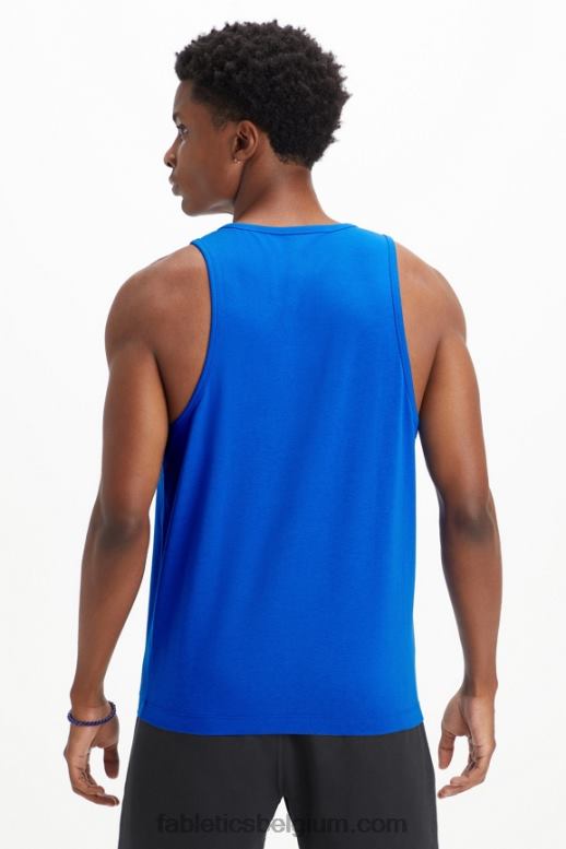 ras blauw Heren de 24-7 tank Fabletics LH20J3384