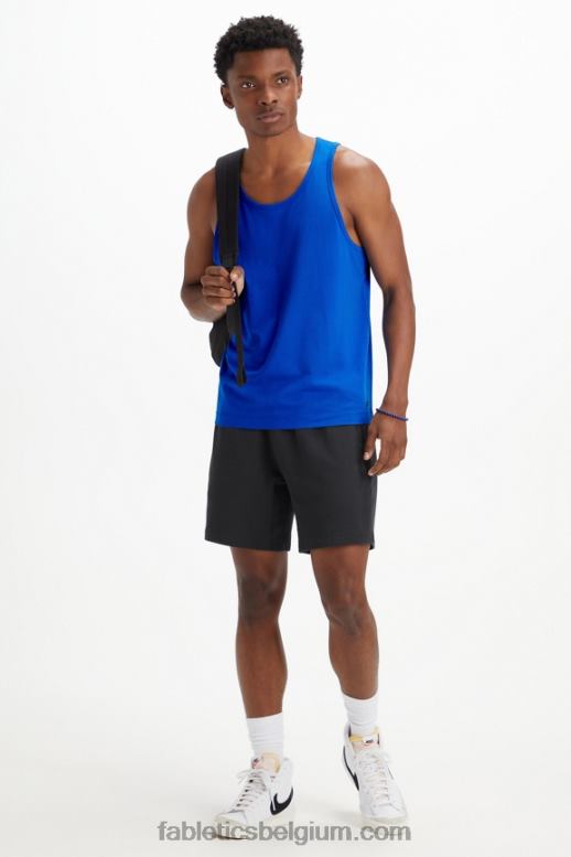 ras blauw Heren de 24-7 tank Fabletics LH20J3384