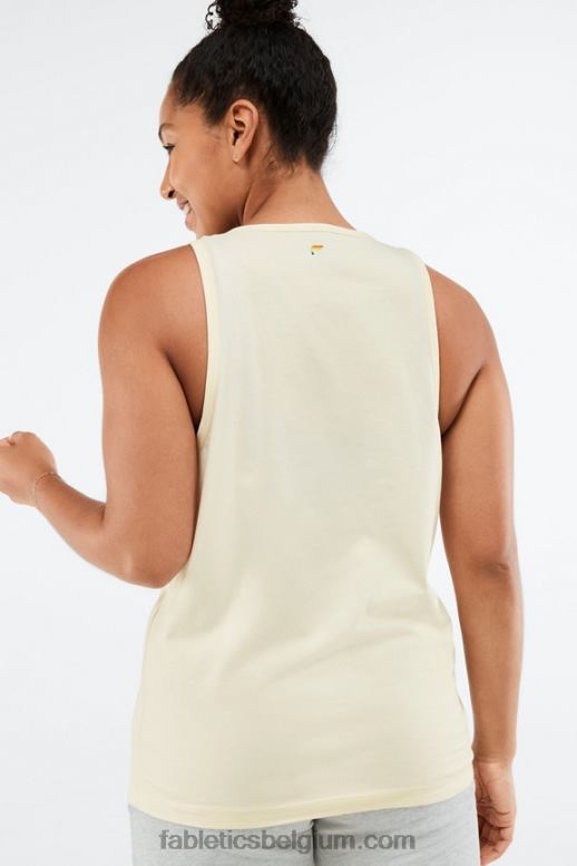 wij onze zilverreiger Heren de 24-7 tank Fabletics LH20J3383