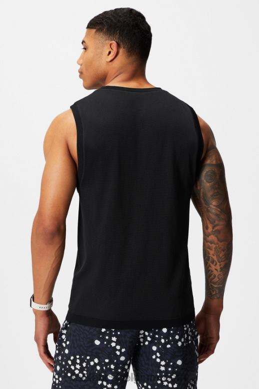 zwart Heren de trainingsdag spiertank Fabletics LH20J3372