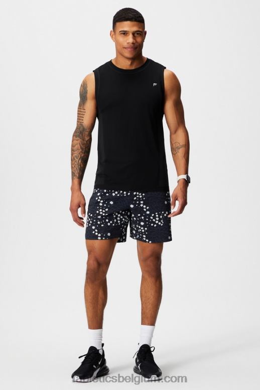 zwart Heren de trainingsdag spiertank Fabletics LH20J3372