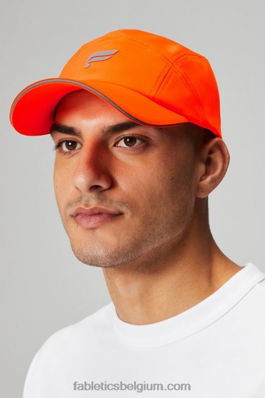 flits oranje vrouwen de fundamentele hoed Fabletics LH20J3017