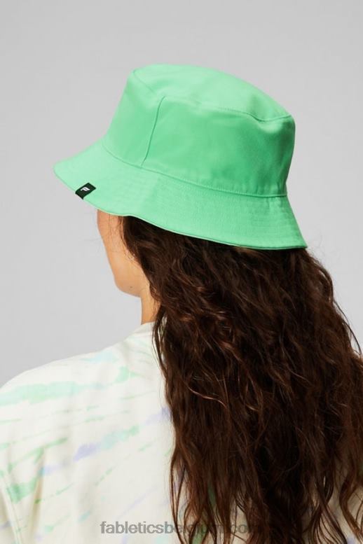 gesuikerde limoen/hypergras vrouwen omkeerbare vissershoed Fabletics LH20J3020