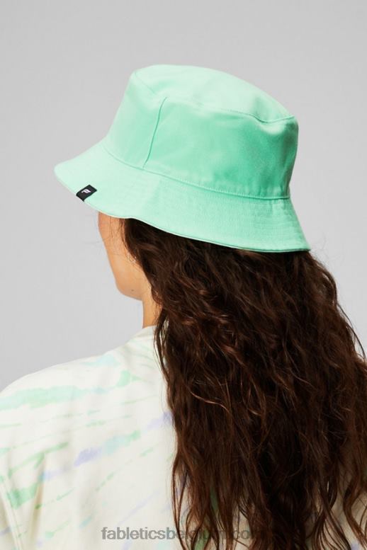 gesuikerde limoen/hypergras vrouwen omkeerbare vissershoed Fabletics LH20J3020