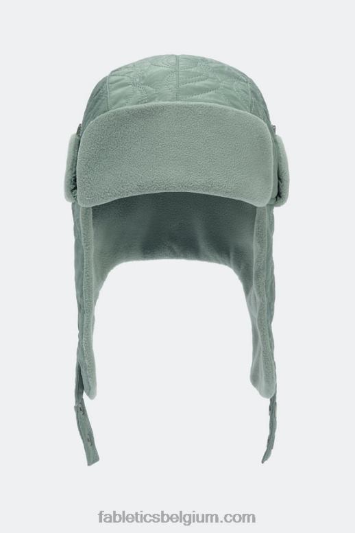 rook groen vrouwen gewatteerde pilotenmuts Fabletics LH20J3025