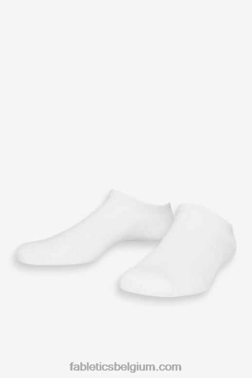 klassiek wit vrouwen de alledaagse enkelsok Fabletics LH20J2975