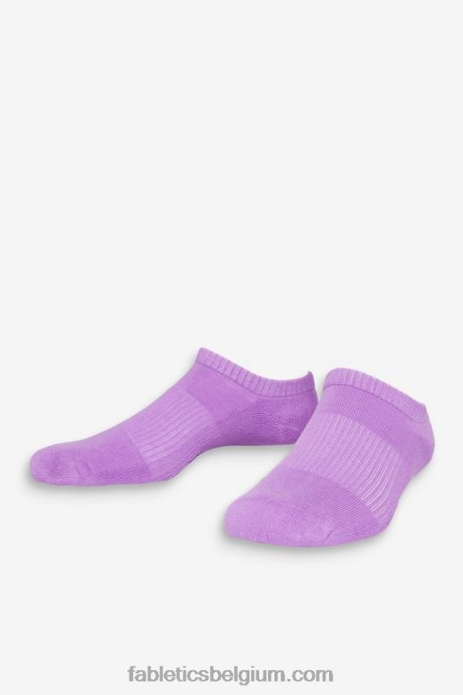 mauve rook vrouwen de alledaagse enkelsok Fabletics LH20J2977