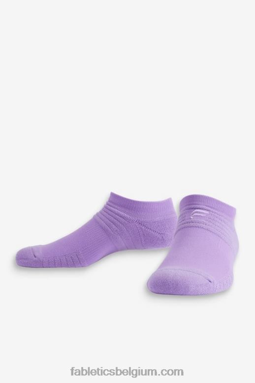 paarse sfeer vrouwen de performance enkelsok Fabletics LH20J2981