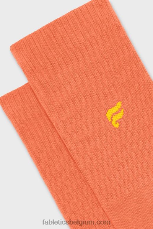 passie sinaasappel vrouwen de alledaagse crew sok Fabletics LH20J2965