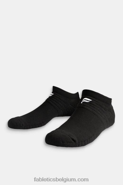 zwart vrouwen de performance enkelsok Fabletics LH20J2978