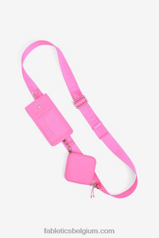 elektrische roos vrouwen modulaire crossbody-clip Fabletics LH20J2922