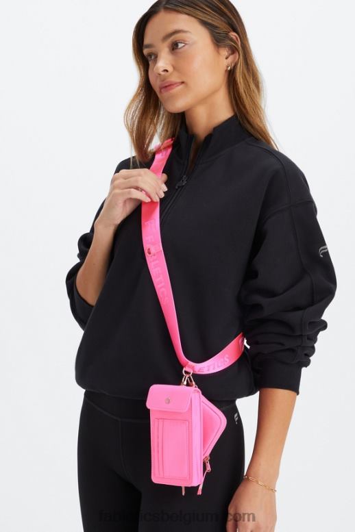 elektrische roos vrouwen modulaire crossbody-clip Fabletics LH20J2922