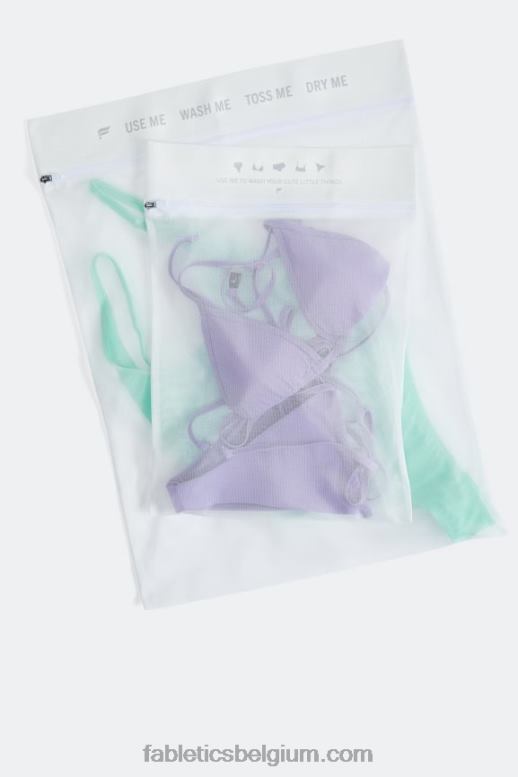 wit vrouwen de 2-pack fijne waszak Fabletics LH20J2926