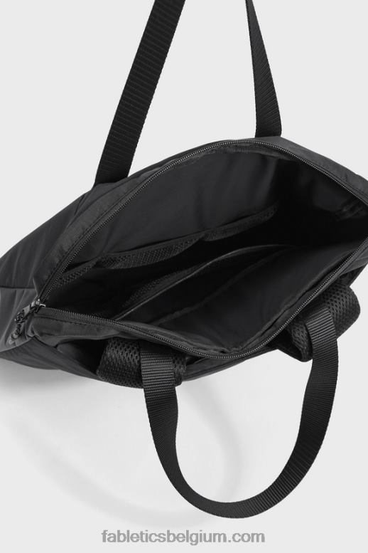 zwart reflecterend vrouwen het woon-werkpakket Fabletics LH20J2924