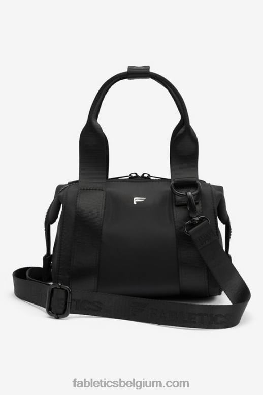 zwart vrouwen reistas met mini-grip Fabletics LH20J2928