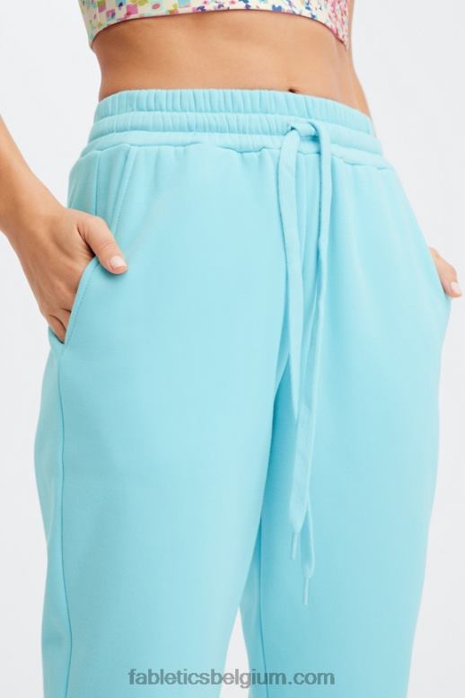 atomair/steengroeve grijs vrouwen eco go-to klassieke joggingbroek Fabletics LH20J93
