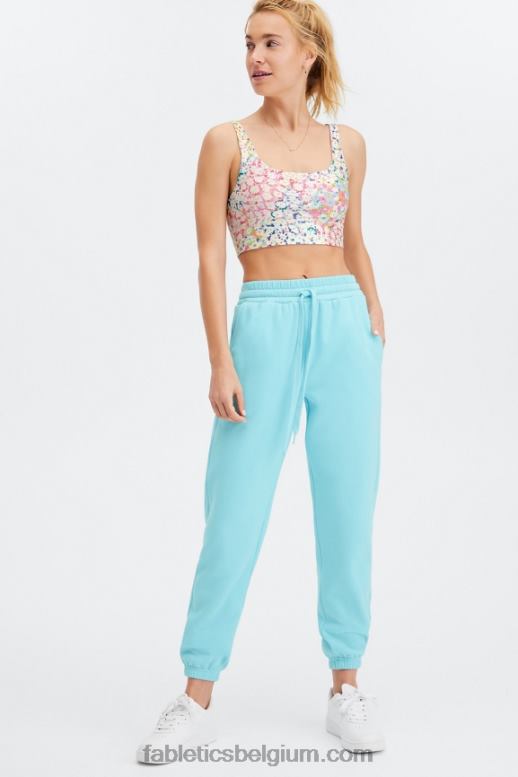 atomair/steengroeve grijs vrouwen eco go-to klassieke joggingbroek Fabletics LH20J93