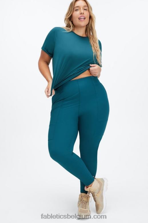 baksteen/multi vrouwen hybride cargobroek Fabletics LH20J117