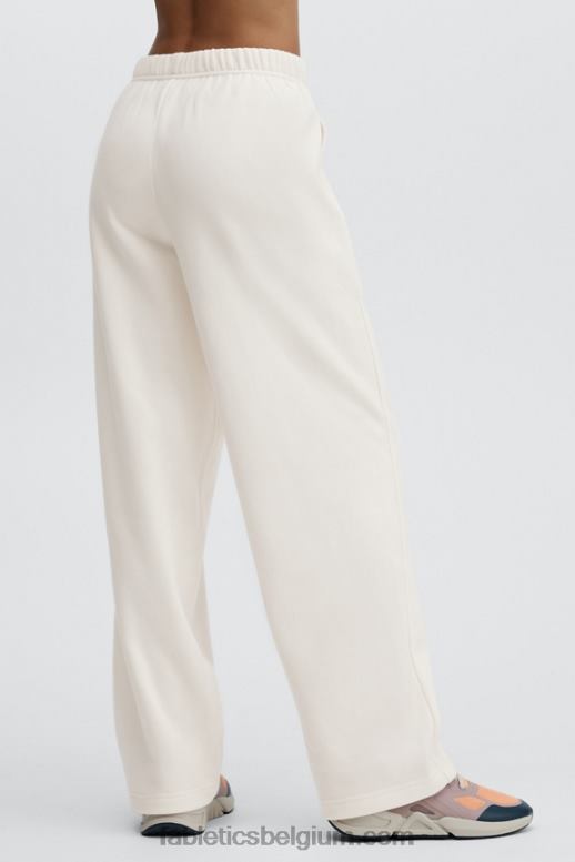 berkenhout/real teal/oranje burst vrouwen go-to wijde pijpen joggingbroek Fabletics LH20J112