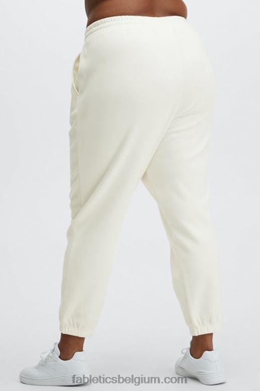 beton/zijde vrouwen maddie joggingbroek Fabletics LH20J110