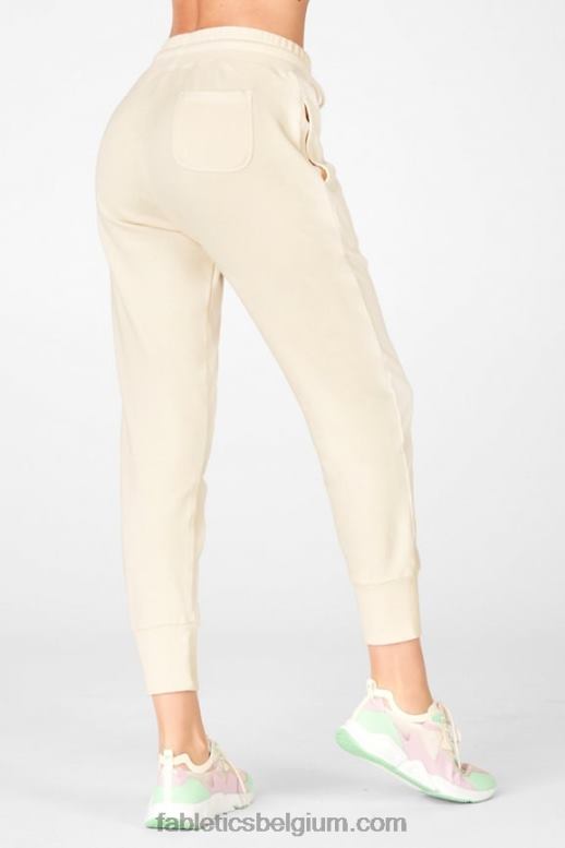 blauwe steen/vooruit vrouwen luxe badstof jogger 4 Fabletics LH20J30