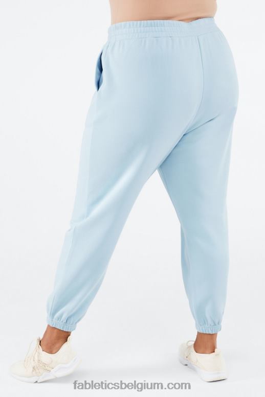 blauwe steen/vooruit vrouwen reina grafische joggingbroek Fabletics LH20J146