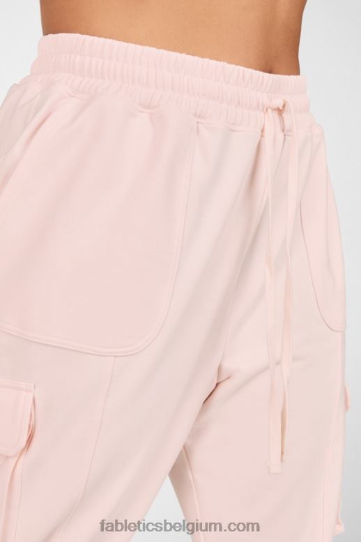 brul/power roze vrouwen nyla cargobroek Fabletics LH20J206