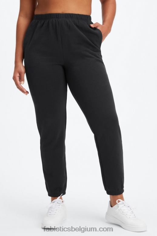 diep kobalt/aloë vrouwen lichtgewicht go-to slanke joggingbroek Fabletics LH20J103