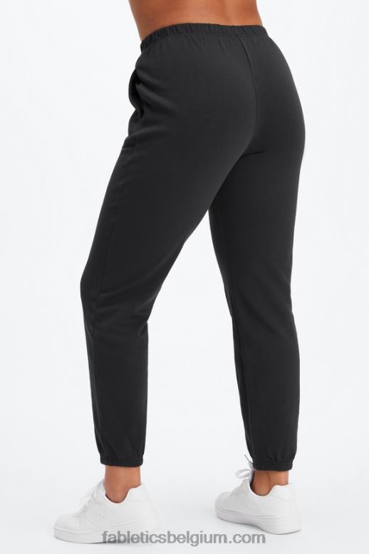 diep kobalt/aloë vrouwen lichtgewicht go-to slanke joggingbroek Fabletics LH20J103