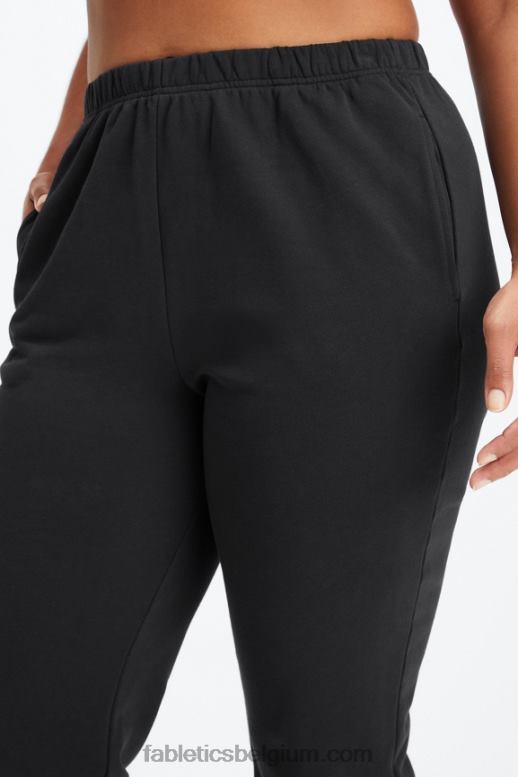 diep kobalt/aloë vrouwen lichtgewicht go-to slanke joggingbroek Fabletics LH20J103