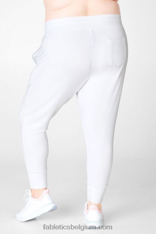 diep marineblauw/multi vrouwen milieubewuste joggingbroek van badstof Fabletics LH20J226