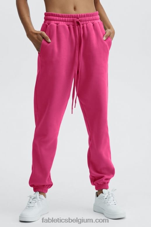 digitale getijdeglans/gesuikerde limoen vrouwen eco go-to klassieke joggingbroek Fabletics LH20J85
