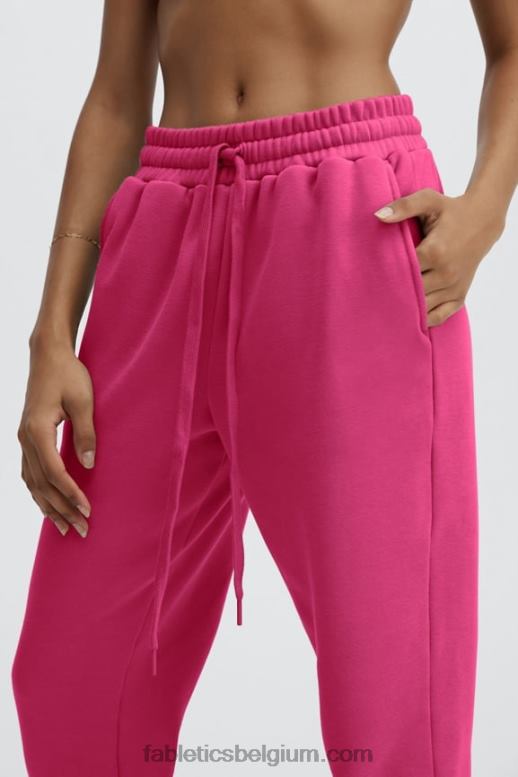 digitale getijdeglans/gesuikerde limoen vrouwen eco go-to klassieke joggingbroek Fabletics LH20J85