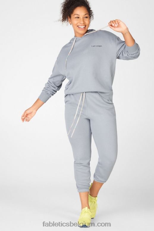 dolfijngrijs/zachte tie-dye vrouwen sterling joggingbroek Fabletics LH20J201