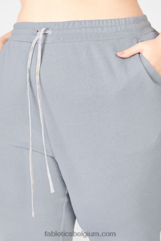 dolfijngrijs/zachte tie-dye vrouwen sterling joggingbroek Fabletics LH20J202