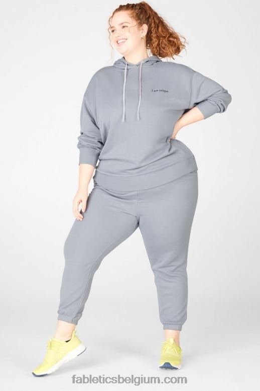 dolfijngrijs/zachte tie-dye vrouwen sterling joggingbroek Fabletics LH20J202