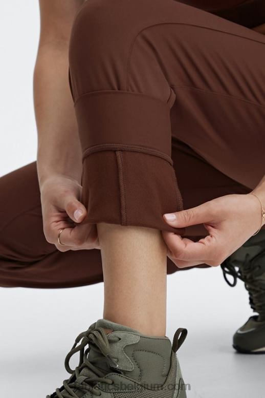 donder / kristalgolf vrouwen thermaflex hoog getailleerde pocketjoggingbroek Fabletics LH20J64