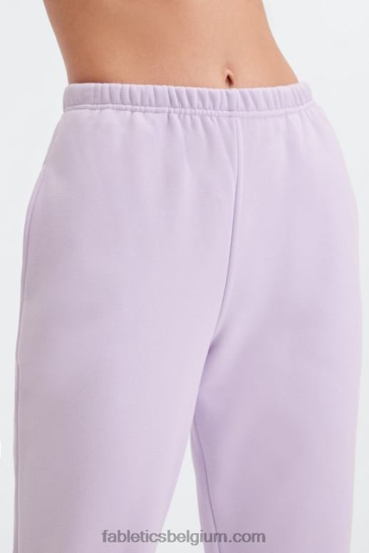 extreem koningsblauw/roze escape summer madness/reflecterend zilver vrouwen go-to slanke joggingbroek Fabletics LH20J133