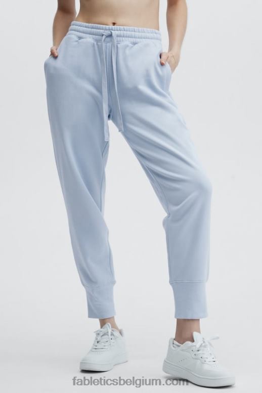 extreem koninklijk/reflecterend zilver vrouwen go-to taps toelopende joggingbroek Fabletics LH20J140