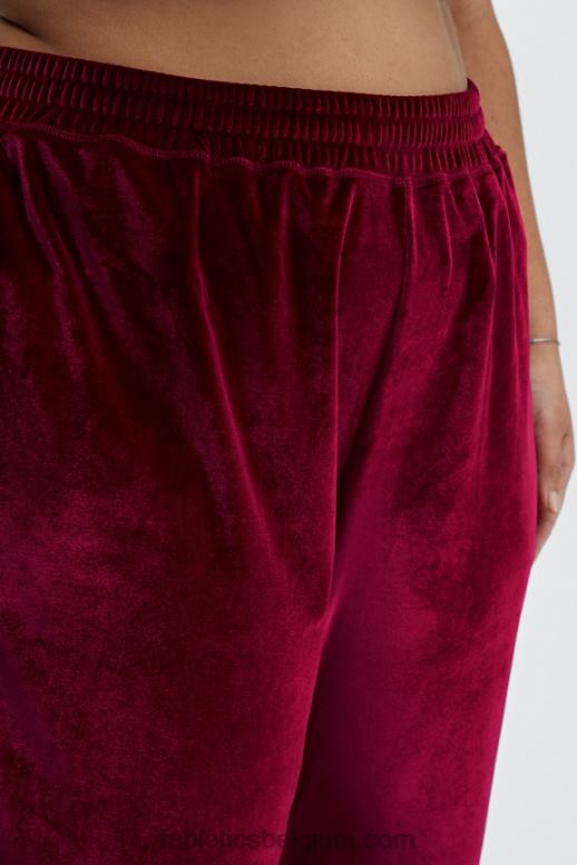 extreme koninklijk/maagdenpalm/middagzon vrouwen luxe velours joggingbroek Fabletics LH20J152