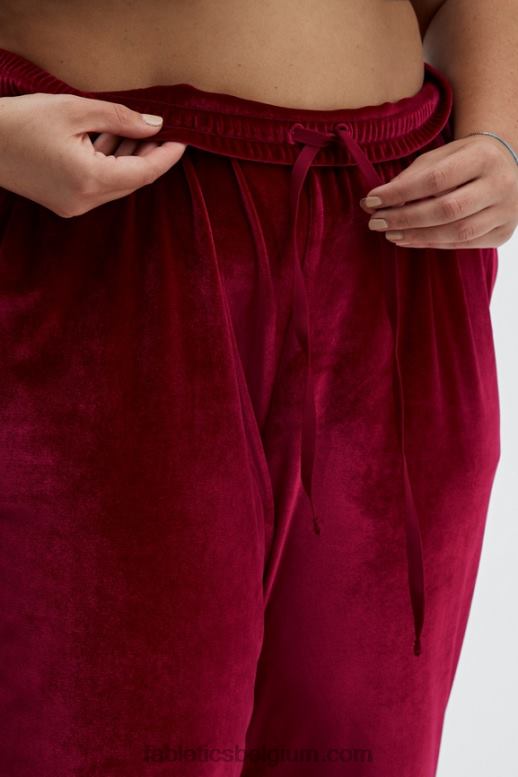 extreme koninklijk/maagdenpalm/middagzon vrouwen luxe velours joggingbroek Fabletics LH20J152