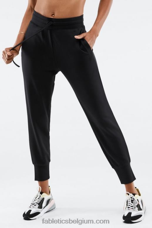 fuchsia/roze rave vrouwen luxe badstof jogger 2 Fabletics LH20J19