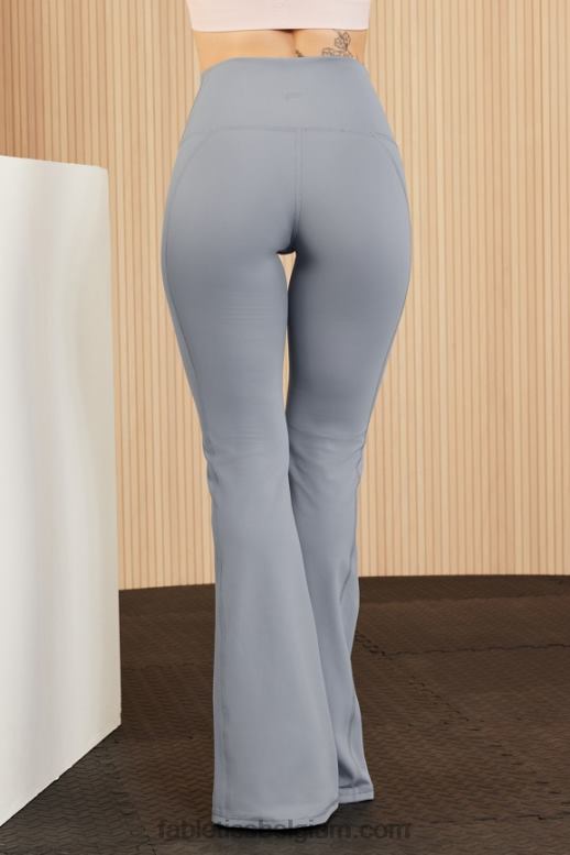 grasgroen/multi streep vrouwen pureluxe flare met ultrahoge taille Fabletics LH20J10