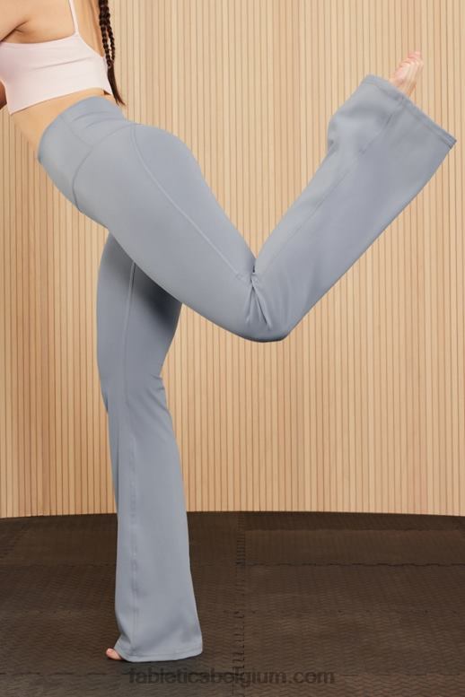 grasgroen/multi streep vrouwen pureluxe flare met ultrahoge taille Fabletics LH20J10